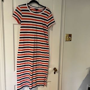 J Crew Cotton T-shirt dress medium VGUC